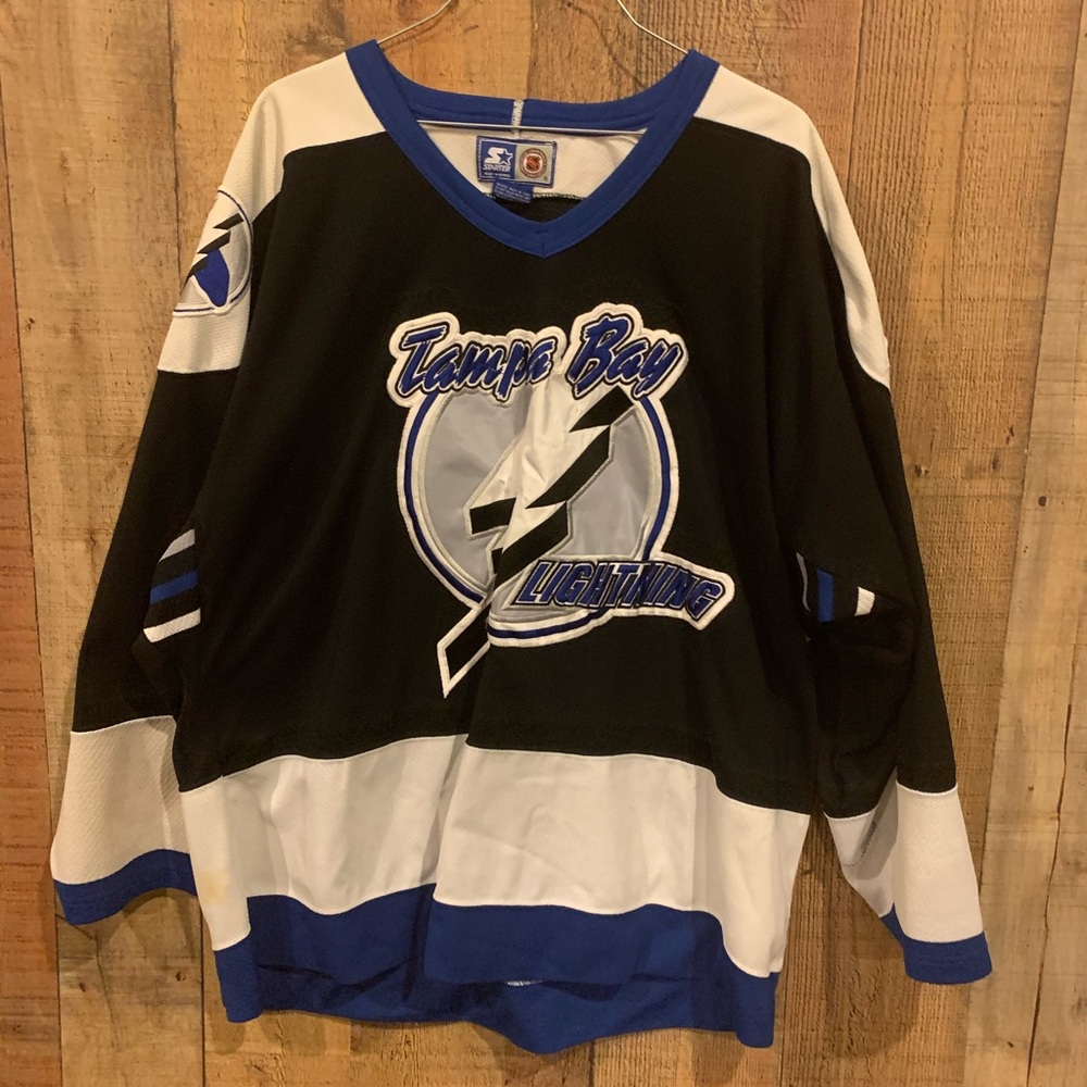Vintage Starter Tampa Bay Lightening Jersey